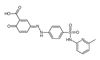 6-Methyl Sulfasalazine Structure