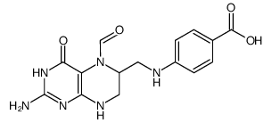 5-Formyltetrahydropteroic Acid结构式