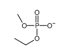 ethyl methyl phosphate Structure
