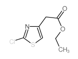 2-氯噻唑-4-乙酸乙酯结构式