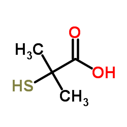 mercaptoisobutyric acid Structure
