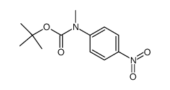 Tert-Butyl Methyl(4-Nitrophenyl)Carbamate Structure