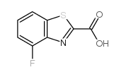 4-氟苯并噻唑-2-甲酸结构式