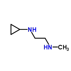 N-Cyclopropyl-N'-methyl-1,2-ethanediamine Structure