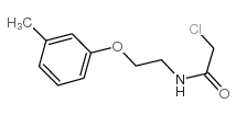 2-chloro-n-[2-(3-methylphenoxy)ethyl]acetamide Structure