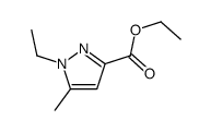 ethyl 1-ethyl-5-methylpyrazole-3-carboxylate结构式