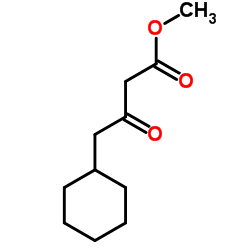 Methyl 4-cyclohexyl-3-oxobutanoate Structure