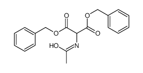 乙酰氨基丙二酸二苄酯结构式