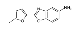 2-(5-methylfuran-2-yl)-1,3-benzoxazol-5-amine结构式