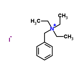 N-Benzyl-N,N-diethylethanaminium iodide Structure
