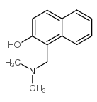 2-Naphthalenol,1-[(dimethylamino)methyl]- Structure