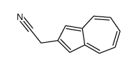 2-azulen-2-ylacetonitrile结构式