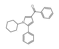 Methanone,(1-cyclohexyl-5-phenyl-1H-pyrrol-3-yl)phenyl- picture