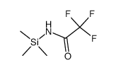 N-(trimethylsilyl)trifluoroacetamide结构式