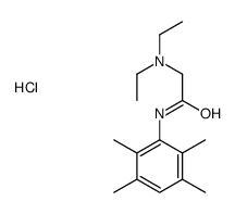 2-(diethylamino)-N-(2,3,5,6-tetramethylphenyl)acetamide,hydrochloride结构式