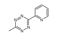 3-(2-pyridyl)-6-methyl-1,2,4,5-tetrazine Structure
