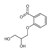 3-(2-nitrophenoxy)propane-1,2-diol结构式