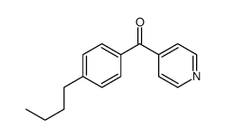 (4-butylphenyl)-pyridin-4-ylmethanone Structure