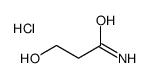3-hydroxypropanamide,hydrochloride Structure