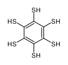 benzene hexathiol Structure