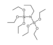 N,N-bis(triethoxysilyl)propan-1-amine Structure