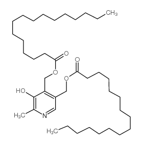 吡哆醇二棕榈酸酯结构式