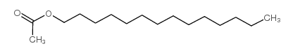 肉豆蔻醇乙酸酯结构式