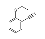 2-ethylsulfanylbenzonitrile结构式