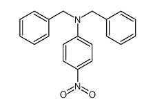 N,N-dibenzyl-4-nitroaniline结构式