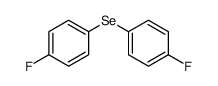 1-fluoro-4-(4-fluorophenyl)selanylbenzene结构式