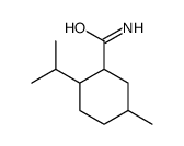 5-methyl-2-propan-2-ylcyclohexane-1-carboxamide结构式