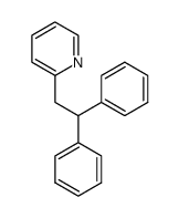 2-(2,2-diphenylethyl)pyridine结构式