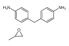4-[(4-aminophenyl)methyl]aniline, 2-methyloxirane结构式