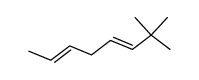 trans,trans-1-t-butyl-1,4-hexadien结构式