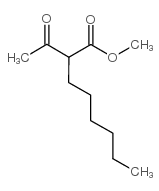 2-正己基乙酰乙酸甲酯结构式