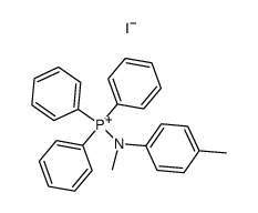 (methyl(p-tolyl)amino)triphenylphosphonium iodide结构式