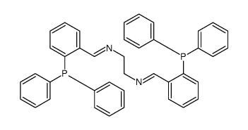 N,N'-二[2-(二苯基膦基)亚苄基]乙二胺结构式