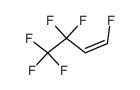 (Z)-1,3,3,4,4,4-hexafluorobut-1-ene结构式
