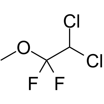 Ethane,2,2-dichloro-1,1-difluoro-1-methoxy- structure