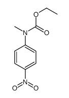 ethyl N-methyl-N-(4-nitrophenyl)carbamate Structure