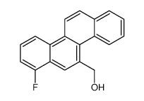 5-Chrysenemethanol, 7-fluoro-结构式