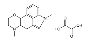 (+-)-1,6-Dimethyl-9-oxaergoline ethanedioate (1:1) Structure
