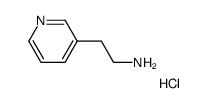 3-(2-氨基乙基)吡啶盐酸盐结构式
