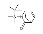 3-[tert-butyl(dimethyl)silyl]-3-azabicyclo[2.2.1]hept-5-en-2-one Structure