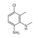 5-Chloro-N1,6-dimethylbenzene-1,2-diamine Structure