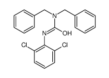1,1-dibenzyl-3-(2,6-dichlorophenyl)urea结构式