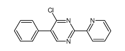 4-chloro-5-phenyl-2-pyridin-2-ylpyrimidine Structure