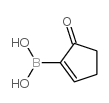 5-氧代环戊烯-1-基硼酸结构式