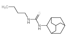 Thiourea, N-butyl-N'-tricyclo[3.3.1.13,7]dec-2-yl- picture