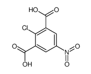 2-chloro-5-nitrobenzene-1,3-dicarboxylic acid Structure